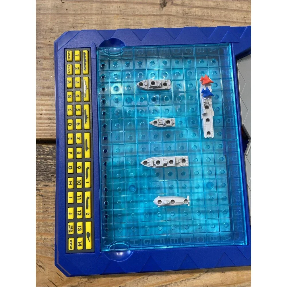 2000 MB Electronic Advanced Mission Battleship Game (Complete) Tested And Works